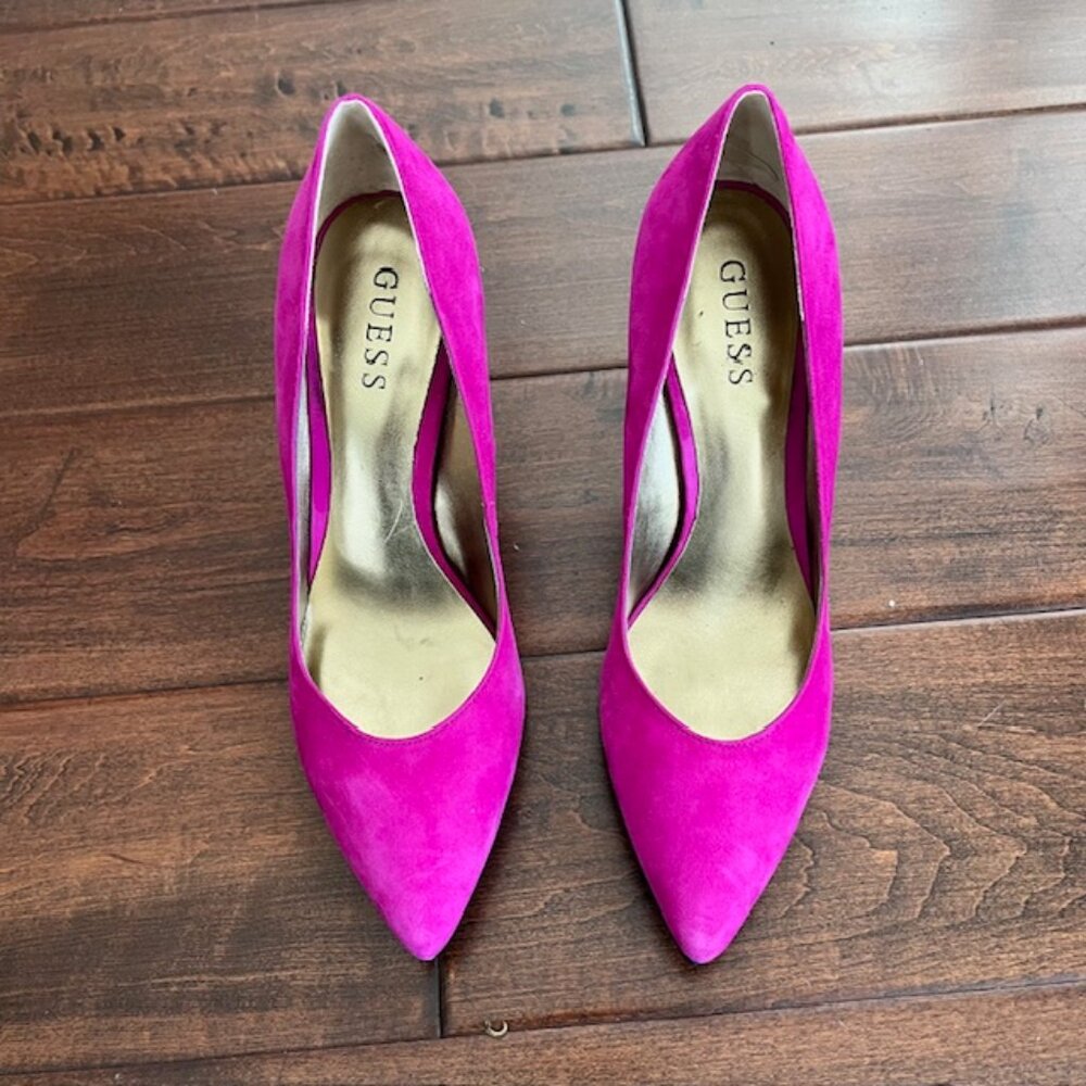 Guess Dark Pink Heels